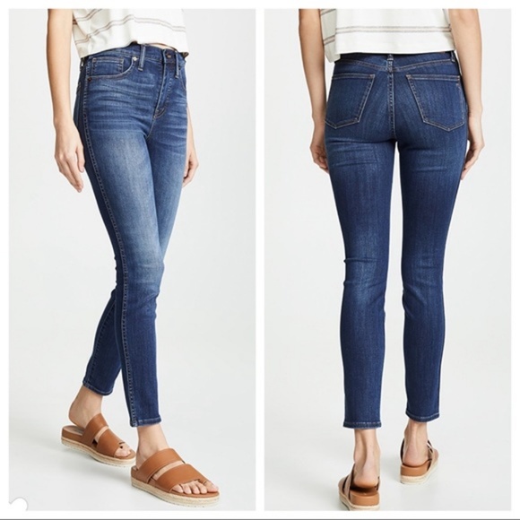 Madewell Denim - Madewell | High Rise 9" Skinny Jeans Med Wash